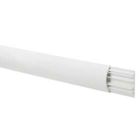 Passage de sol pour câbles 50x12mm - blanc|Legrand-LEG098246