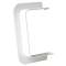 Traversée de cloison droite-Pour goulotte de climatisation Viaclim 70x40mm-Blanc