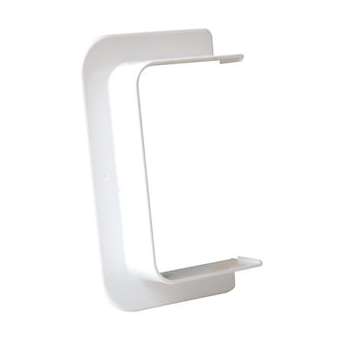 Traversée de cloison droite-Pour goulotte climatisation Viaclim 100x60mm-Blanc|Planet wattohm-PLW16788