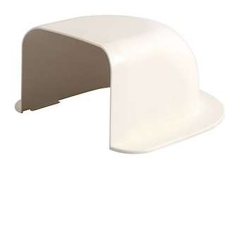 Embout p CLM65090 p 65mm h 90mm IK08-IK10 PVC rigide RAL 9010 blanc paloma|Hager-HAGCLM650906