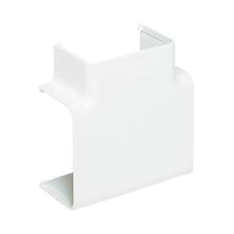 Té de dérivation - Pour goulotte de climatisation Viaclim 70x60mm - Blanc|Planet wattohm-PLW16766
