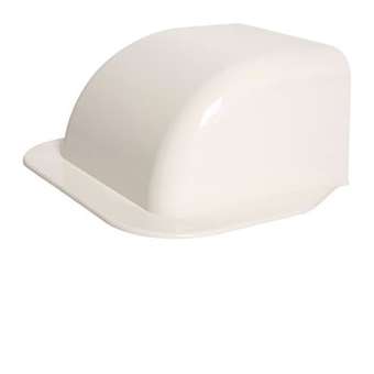 Passage de mur p CLM75125 p 75mm h 125mm IK08-IK10 PVC RAL 9010 blanc paloma|Hager-HAGCLM7512561