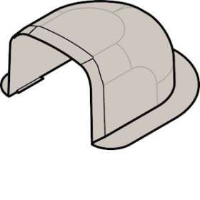Passage de mur p CLM30035 p 30mm h 35mm IK08-IK10 PVC RAL 9010 blanc paloma|Hager-HAGCLM3003561