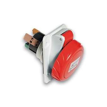 PratiKa - socle de prise industrielle coudée 32 A - 3P+T - 380-415 V CA - IP67|Schneider Electric-SCHPKY32F734