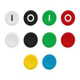 Harmony Jeu de 10 capsules de couleur et marquage différents|Schneider Electric-SCHZBA79