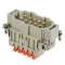Insert mâle 10P+T 16A 500V gabarit 57.27 série Squich