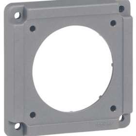 Plaque adaptation Hypra - pour socle brochage domestique/coffret de prises|Legrand-LEG052118