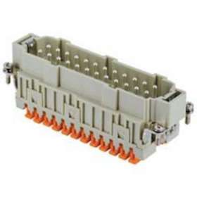 Insert mâle 24P+T 16A 500V gabarit 104.27 série Squich|Ilme-IL1CSHM24