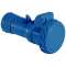 PratiKa - prise mobile industrielle 16 A - 2P+T - 200..250 V CA- IP67