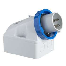 PratiKa - socle de connecteur industriel - 16 A - 2P+T - 200-250V CA - IP67|Schneider Electric-SCH83554