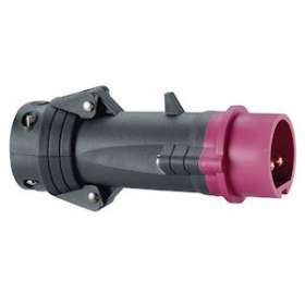 Fiche droite Hypra IP44 TBT 16A - 20V~ à 25V~ - 2P - plastique|Legrand-LEG052421