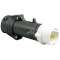 Fiche droite Hypra IP44 TBT 16A - 20V à 50V - 2P - plastique