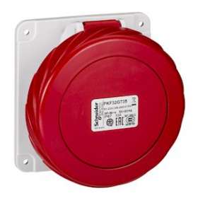 PratiKa - socle prise industrielle droite - 32A - IP67 - 380 - 5P - vis|Schneider Electric-SCHPKF32G735