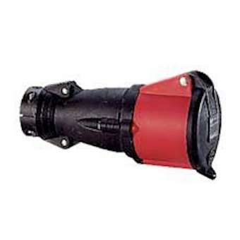 Prise mobile Hypra IP44 63A - 380V~ à 415V~ 3P+T caoutchouc|Legrand-LEG053893