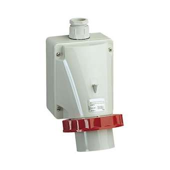 PratiKa - socle de connecteur industriel - 16 A - 3P+N+T - 380-415 V CA - IP67|Schneider Electric-SCH83559