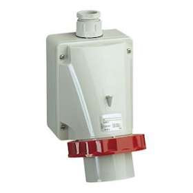 PratiKa - socle de connecteur industriel - 16 A - 3P+N+T - 380-415 V CA - IP67|Schneider Electric-SCH83559