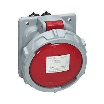 Prise fixe P17 IP66/67 63A - 380V~ à 415V~ - 3P+N+T|Legrand-LEG555589