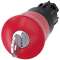 BOUTON-P. CP. PNG ARR. URG. 40MM, ROUGE|Siemens Industries et Infrastructures-SIE3SU1000-1HF20-0AA0