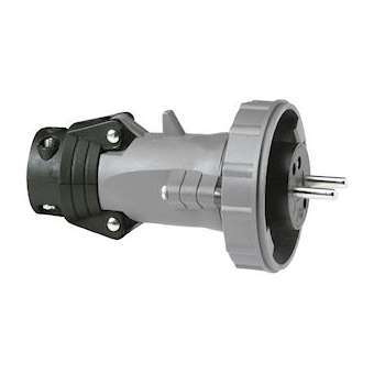 Fiche mobile droite 2P+T à brochage domestique Hypra IP66/67-55 - 250V~|Legrand-LEG053932