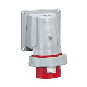 Fiche de tableau et fiche inclinée P17 IP66/67 32A - 380V~ à 415V~ - 3P+N+T|Legrand-LEG056828