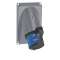 Bouchon obturateur Hypra - IP44 - 16A - pour socles et fiches 3P+N+T