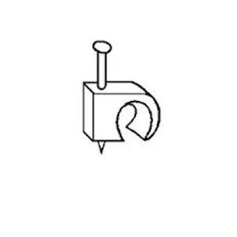 Attache Multifix noire protégée ultraviolets pour câbles D7mm à D10mm|Legrand-LEG031584