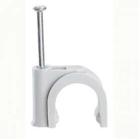 Attache Fixfor grise RAL7035 pour câble rond D16mm|Legrand-LEG031532
