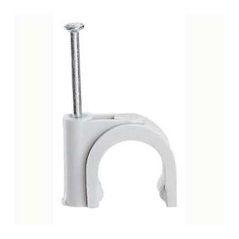 Attache Fixfor grise RAL7035 pour câble rond D8mm|Legrand-LEG031527