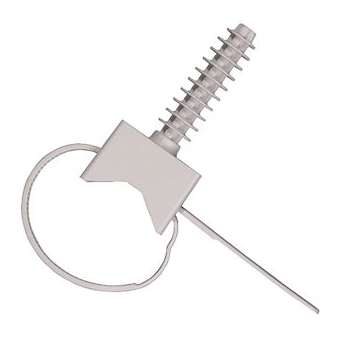 kit 100 colliers multi-diam. fixe-tubes D 40-63 mm + 100 chevilles PA 6.6 gris|Bizline-BIZ710246