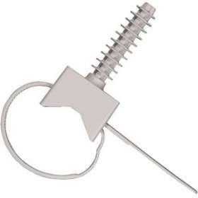 kit 100 colliers multi-diam. fixe-tubes D 40-63 mm + 100 chevilles PA 6.6 gris|Bizline-BIZ710246