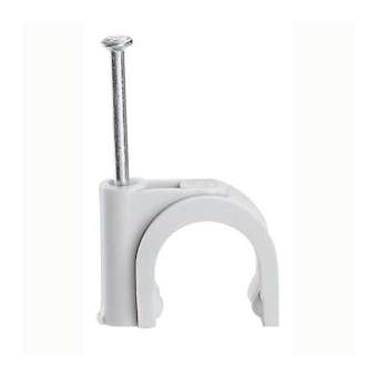 Attache Fixfor grise RAL7035 pour câble rond D14mm|Legrand-LEG031531