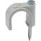 Attache-pontet D câble 5 mm grise (x 200)