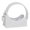 Clipsotube gris RAL7035 pour tube IRL D25mm
