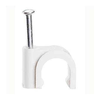 Attache Fixfor blanche pour câble rond D6mm|Legrand-LEG031555