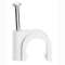 Attache Fixfor blanche pour câble rond D6mm