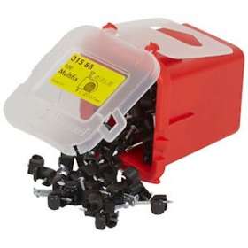 Attache Multifix noire protégée ultraviolets pour câbles D5mm à D7mm|Legrand-LEG031583