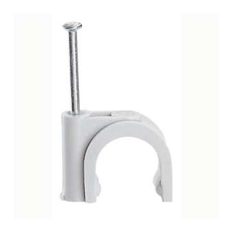 Attache Fixfor grise RAL7035 pour câble rond D7mm|Legrand-LEG031526