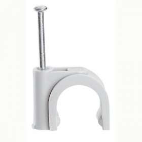 Attache Fixfor grise RAL7035 pour câble rond D7mm|Legrand-LEG031526