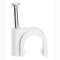 Attache Fixfor blanche pour câble rond D10mm