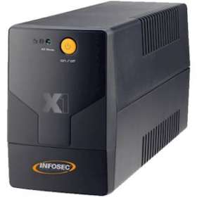 X1 EX 700 FR/SCHUKO Onduleur Line Interactive 700 VA 2 Prises FR / SCHUKO|Infosec communication-IN8X1EX700FR-SCHUKO
