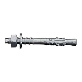 Goujon d'ancrage en acier électrozingué M8 x 80 mm (x 10)|Bizline-BIZ720195