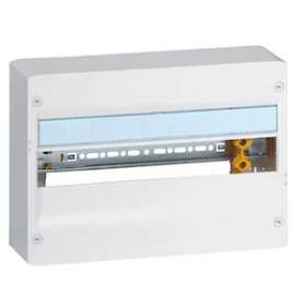 Coffret Drivia 18 modules 1 rangée IP30 IK05 - Blanc RAL9003|Legrand-LEG401221