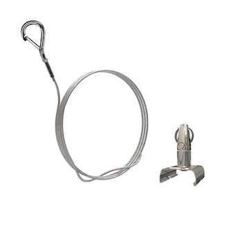 Angel GT sortie latérale N°1 (15 kg) câble 3m embout Crochet|Gripple-GPPALGT13EC