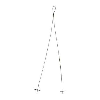 Accessoire de suspension pour luminaires en butée D 1.5 x 400 mm (x 10)|Bizline-BIZ710358