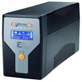 E2 LCD 600 Onduleur On Line Performance 600 VA 4 prises IEC|Infosec communication-IN8E2LCD600