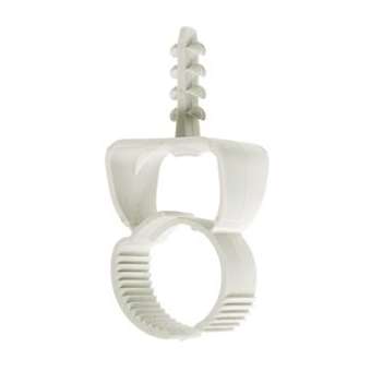 Collier fixe-tubes multi-diamètre 20-25 mm avec insert-poussoir - D perçage 6 mm|nVent ERICO-ERI800026