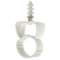 Collier fixe-tubes multi-diamètre 25-32 mm avec insert-poussoir - D perçage 6 mm