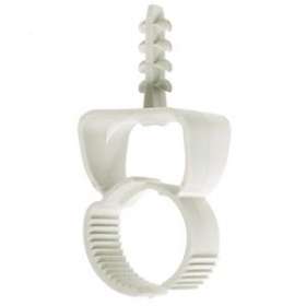Collier fixe-tubes multi-diamètre 25-32 mm avec insert-poussoir - D perçage 6 mm|nVent ERICO-ERI800027