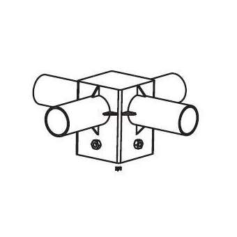 Streetlight adapt. S105/4x60mm dark grey RAL9022|-GCHLDAS4