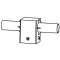 Streetlight adapt. S105/R2x60mm dark grey RAL9022